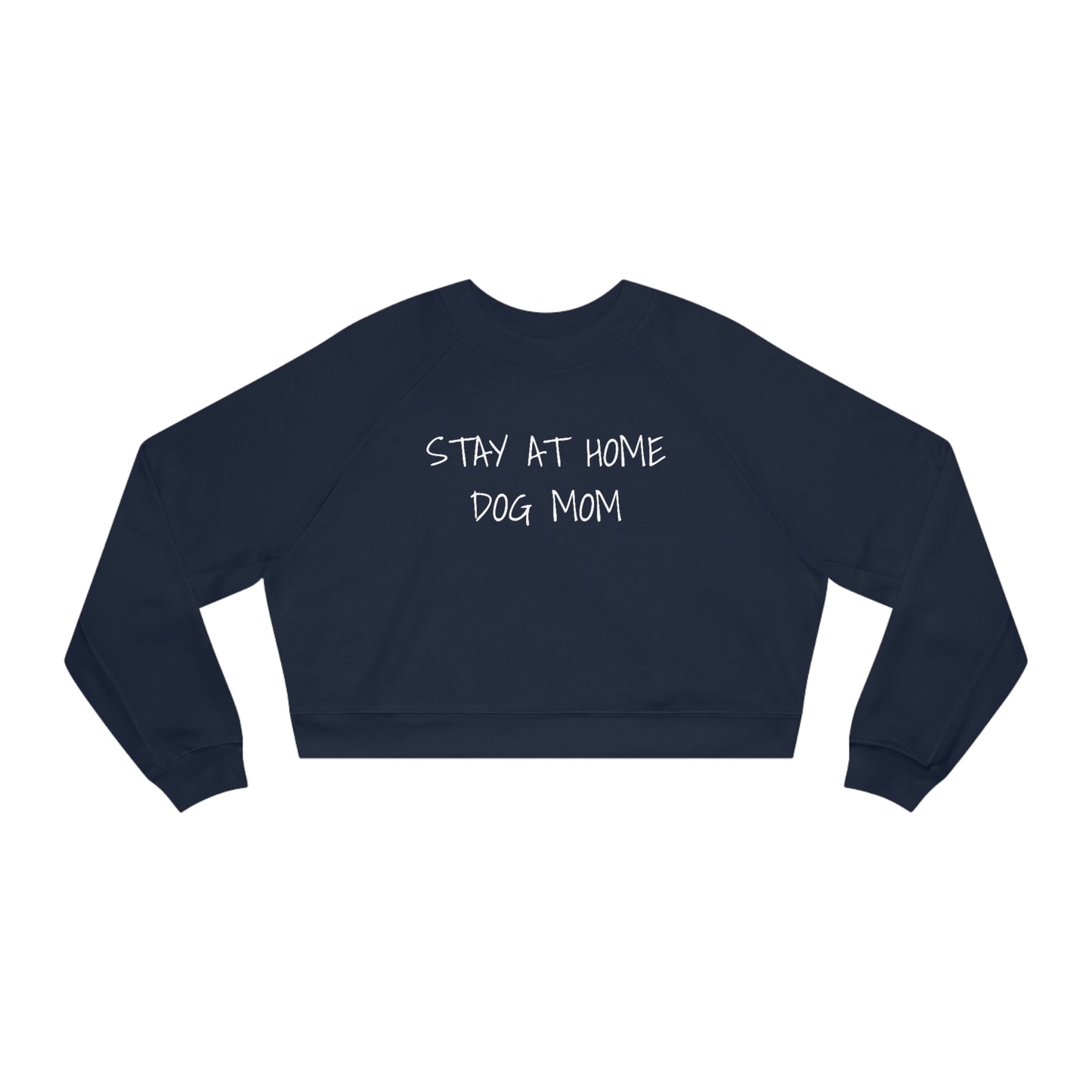 STAY AT HOME DOG MOM CROP TOP