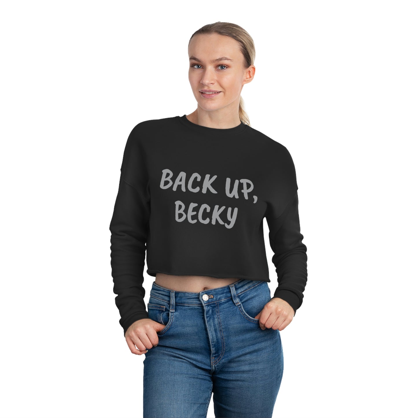 BACK UP BECKY CROP TOP
